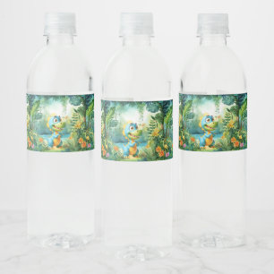 Étiquette Pour Bouteilles D'eau Cute Dinosaur