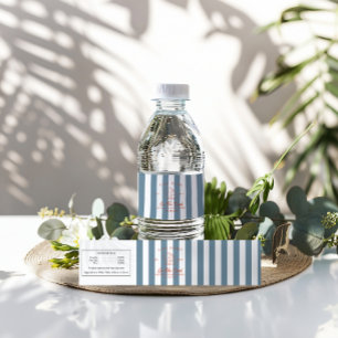 Étiquette Pour Bouteilles D'eau Dernier toast sur la Bachelorette Côte