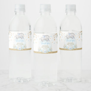 Etiquettes Pour Bouteilles D Eau Zazzle Fr