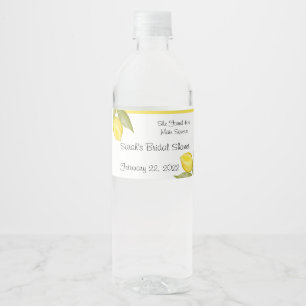 Étiquette Pour Bouteilles D'eau Elle A Trouvé Sa Bouteille D'Eau Personnalisée Squ