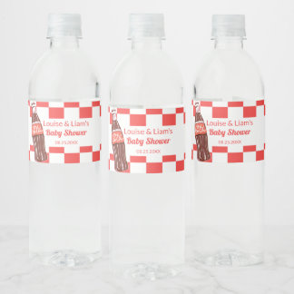 Étiquette Pour Bouteilles D'eau Elle est prête à éclater Baby Shower