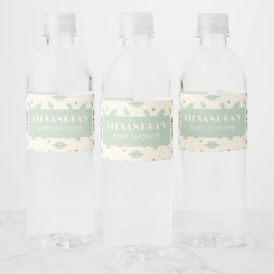 Étiquette Pour Bouteilles D'eau Elle est prête à éclore Baby Shower Bohème Kawaii 