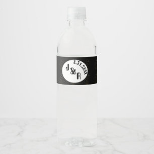 Étiquette Pour Bouteilles D'eau Emballage de bouteille d'eau minérale de printemps