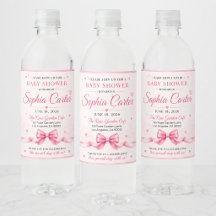 Ensemble d'étiquettes de bouteille roses personnal