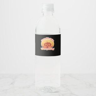 Étiquette Pour Bouteilles D'eau Épice citrouille Tout Classique Halloween Drôle
