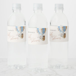 Étiquette Pour Bouteilles D'eau Étiquette de bouteille d'eau Baby shower éléphant