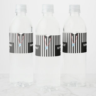Étiquette Pour Bouteilles D'eau Étiquette de Bouteille d'Eau d'Arbitre Sportif ave