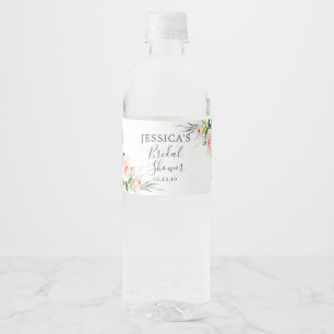Étiquette Pour Bouteilles D'eau Étiquette de bouteille d'eau de la Fête des mariée