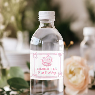 Étiquette Pour Bouteilles D'eau Étiquette de bouteille d'eau de l'anniversaire de 