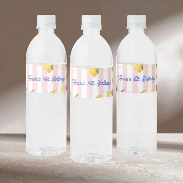 Étiquette Pour Bouteilles D'eau Étiquette de Bouteille d'Eau La Dolce Vita Italien (water bottle label italian, la dolce vita party, italian birthday decor, bottle label birthday, past)