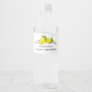 Étiquette Pour Bouteilles D'eau Étiquette de bouteille d'eau pour Baby Shower sur