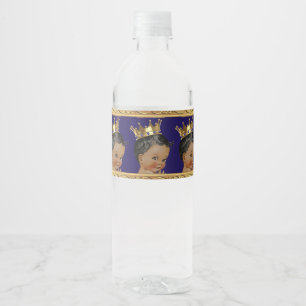 Étiquette Pour Bouteilles D'eau Étiquette de bouteille d'eau pour bébé prince afro