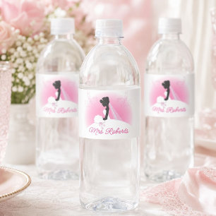 Étiquette Pour Bouteilles D'eau Étiquette de bouteille d'eau pour enterrement de v