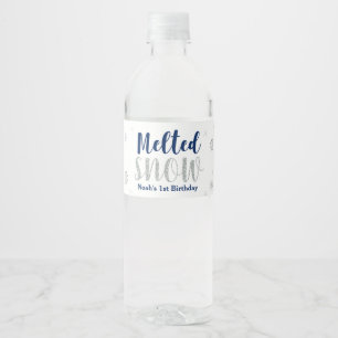 Étiquette Pour Bouteilles D'eau Étiquette de bouteille d'eau pour fête d'anniversa
