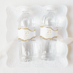 Étiquette Pour Bouteilles D'eau Etiquettes de bouteille d'eau pour fête d'annivers