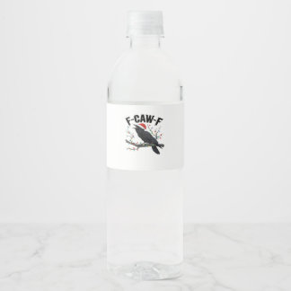 Étiquette Pour Bouteilles D'eau F Caw F Style Créatif Casual Essentiel