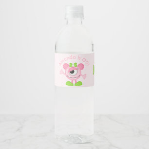 Étiquette Pour Bouteilles D'eau Fête à thème Petit Monstre