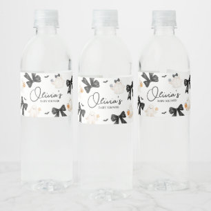 Étiquette Pour Bouteilles D'eau Fête de bébé Little Boo Halloween