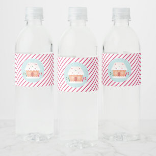 Étiquette Pour Bouteilles D'eau Fête de décoration de maison en pain d'épices