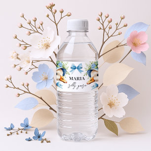 Étiquette Pour Bouteilles D'eau Fête prénatale pour l'anniversaire d'un garçon, th