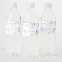 Feu Wedding shower Rouge Blanc Et Bleu