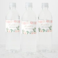 Fiesta Baby shower Bouteille d'eau Taco Bout A Bab