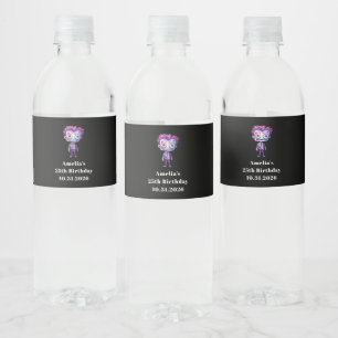 Étiquette Pour Bouteilles D'eau Funny Frankenstein Monster Halloween Fun Anniversa