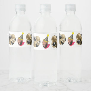 Étiquette Pour Bouteilles D'eau Funny Photo 30e anniversaire