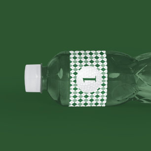 Étiquette Pour Bouteilles D'eau Golf Boy 1er Anniversaire
