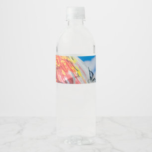 Étiquette Pour Bouteilles D'eau graffiti de planète