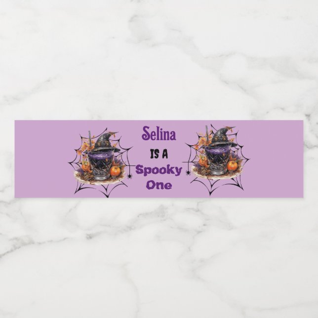 Étiquette Pour Bouteilles D'eau Halloween Anniversaire Fête Boire Cocktail (Étiquettes simples)