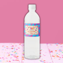 Halloween Éffrayante Super bouteille d'eau Étiquet