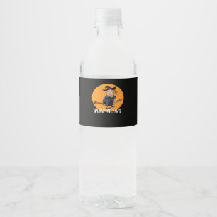 Étiquette Pour Bouteilles D'eau Halloween Trump Wizard Funny Classic