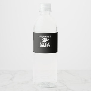 Étiquette Pour Bouteilles D'eau Imprimer Little Boo Halloween