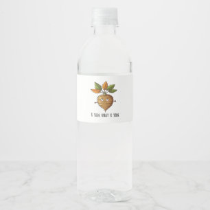 Étiquette Pour Bouteilles D'eau Je Yam Ce Que Je Yam Mignonne Et Cosy Classe De De