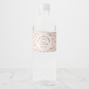 Étiquette Pour Bouteilles D'eau Joli Blush rose Petit Citrouille Baby shower d'aut