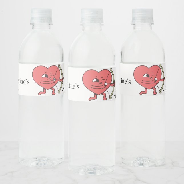 Étiquette Pour Bouteilles D'eau L'amour est dans l'air : Rejoignez-nous pour une S (Bouteilles)