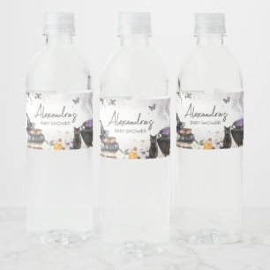 Étiquette Pour Bouteilles D'eau Le bébé d'Halloween brasse le Baby shower