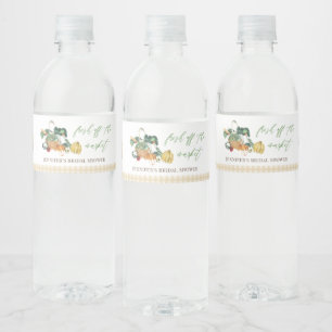 Étiquette Pour Bouteilles D'eau Marché de producteurs frais Mariage Fête de douche
