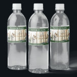 Étiquette Pour Bouteilles D'eau Mariage du Grand Canal vénitien<br><div class="desc">Cet élégant design présente une image personnalisée des jeunes mariés et une peinture impressionniste du Grand Canal, Venise, Italie en tant qu'arrière - plan. Customisez-le avec votre propre photo et vos textes et transformez-le en un étiquette vraiment unique qui laissera une forte impression sur vos invités à la fête de...</div>