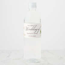 Mariage géométrique floral doré rose