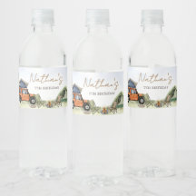 One Happy Camper Camping Boy Birthday