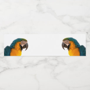 Étiquette Pour Bouteilles D'eau Parrot