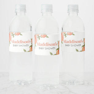 Étiquette Pour Bouteilles D'eau Petit Baby shower doux