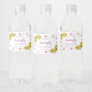 Étiquette Pour Bouteilles D'eau Petit Baby shower papillon