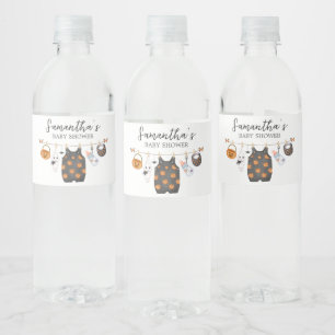 Étiquette Pour Bouteilles D'eau Petit Boo Citrouille Halloween Baby Bottle Étiquet