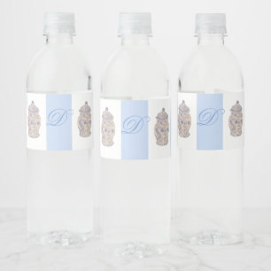 Étiquette Pour Bouteilles D'eau Poignée Chinoiserie Peinte à la main Ginger jarres