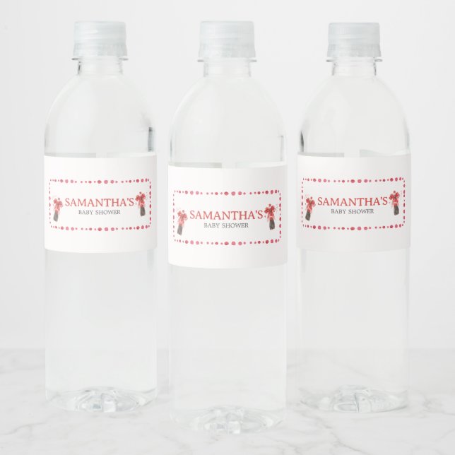 Étiquette Pour Bouteilles D'eau Prête à éclore Baby Shower  (Bouteilles)
