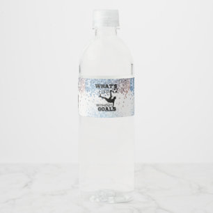 Étiquette Pour Bouteilles D'eau Qu'est-ce que la vie sans buts, joueur de football