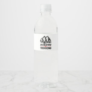Étiquette Pour Bouteilles D'eau Randonnée ou trekking